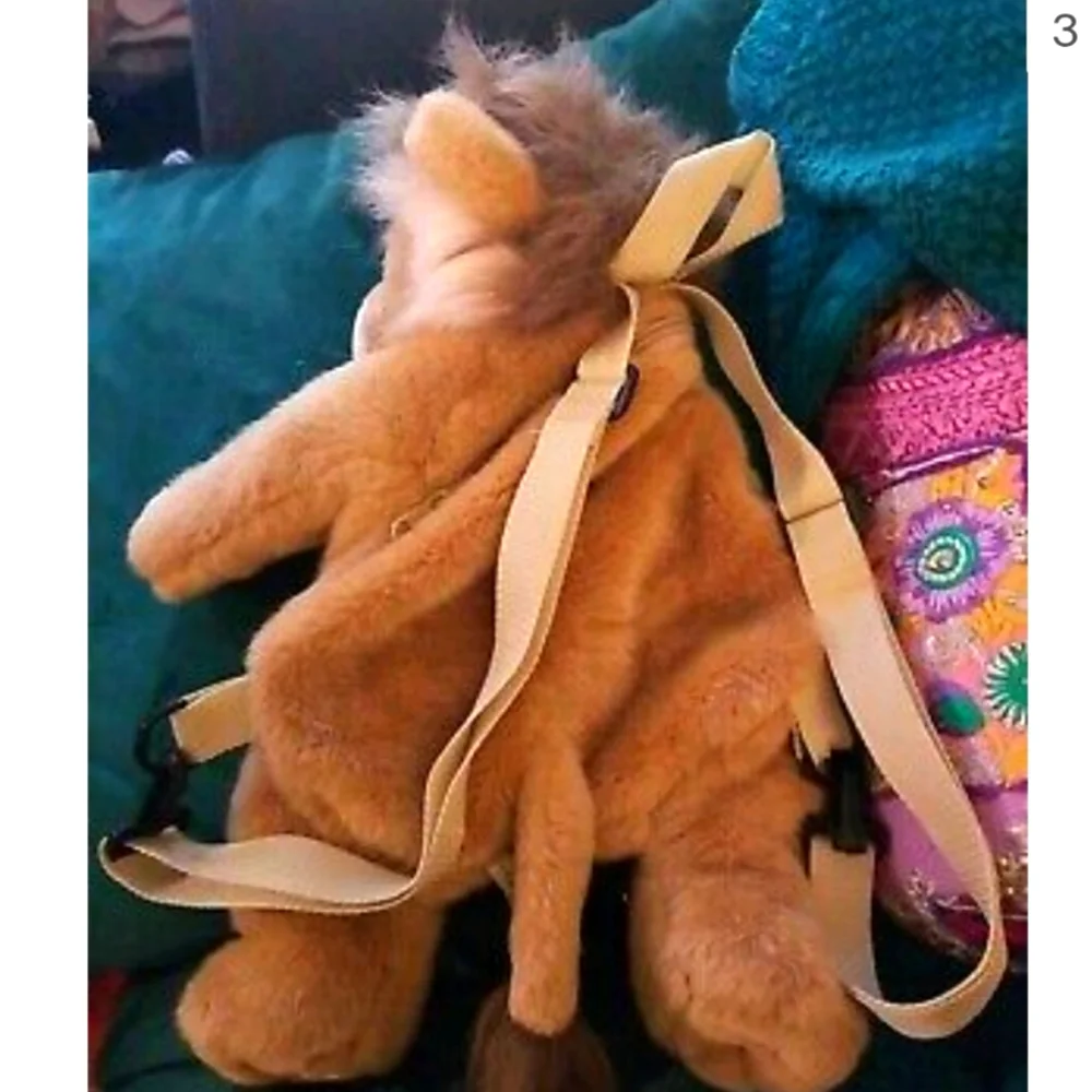 FREE SHIPPING! Born in Africa Wildlife Collection Lion Cub Plush Backpack  18